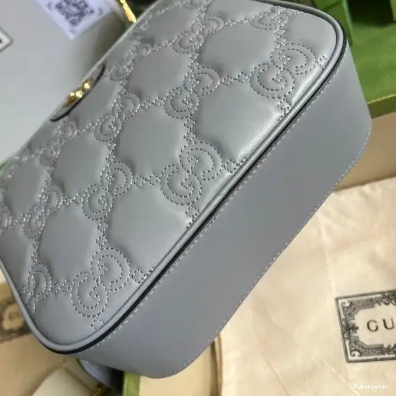Hyper Peter leather bag shoulder matelassé GG Gucci 0501